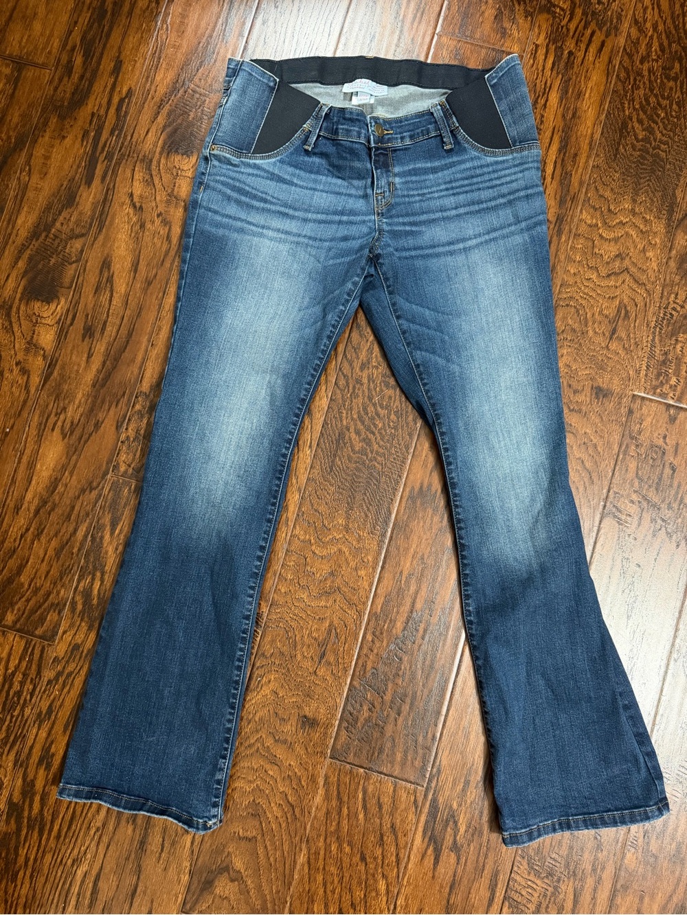 Isabel Maternity by Ingrid & Isabel Blue Denim Bootcut Jeans Size 8/29R